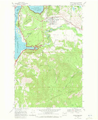 Kettle Falls 1969 topographic map thumbnail