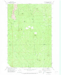 King Mountain 1971 topographic map preview