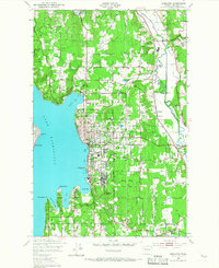 Kirkland 1950 topographic map thumbnail