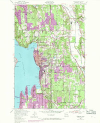 Kirkland 1950 topographic map thumbnail