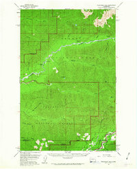 Kloochman Rock 1956 topographic map thumbnail