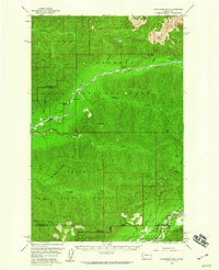 Kloochman Rock 1956 topographic map thumbnail