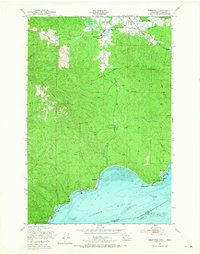 Knappton 1949 topographic map thumbnail