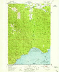 Knappton 1949 topographic map thumbnail