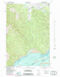Knappton 1949 topographic map thumbnail