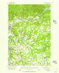 La Center 1954 topographic map thumbnail