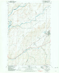La Crosse West 1981 topographic map thumbnail