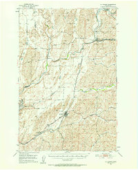 La Crosse 1950 topographic map thumbnail