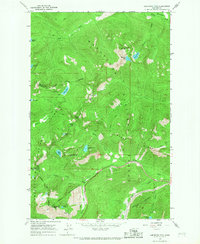 Labyrinth Mtn 1965 topographic map thumbnail