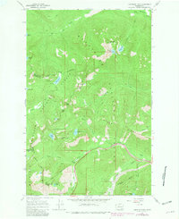 Labyrinth Mtn 1965 topographic map thumbnail
