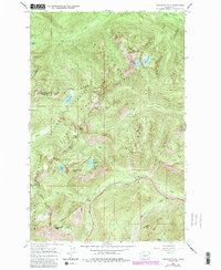 Labyrinth Mtn 1965 topographic map thumbnail