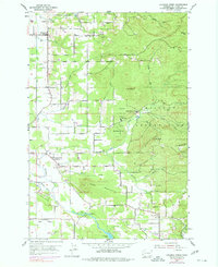 Lacamas Creek 1954 topographic map thumbnail