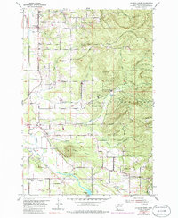 Lacamas Creek 1954 topographic map thumbnail