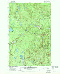 Lake Joy 1953 topographic map thumbnail