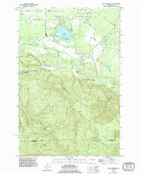 Lake Lawrence 1990 topographic map thumbnail