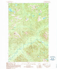 Lake Philippa 1989 topographic map thumbnail