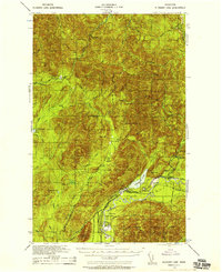 Lake Pleasant 1935 topographic map thumbnail