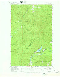 Lake Pleasant 1957 topographic map thumbnail