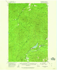 Lake Pleasant 1957 topographic map thumbnail
