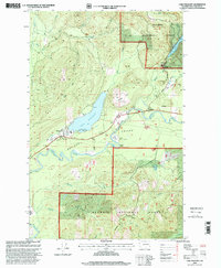 Lake Pleasant 1999 topographic map thumbnail