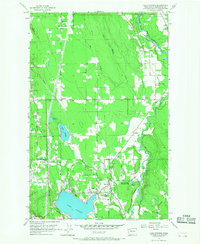 Lake Stevens 1956 topographic map thumbnail