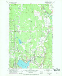 Lake Stevens 1956 topographic map thumbnail