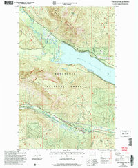 Lake Wenatchee 2004 topographic map thumbnail