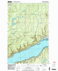 Lake Wooten 1999 topographic map thumbnail