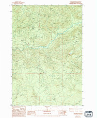 Lakeview Peak 1983 topographic map thumbnail