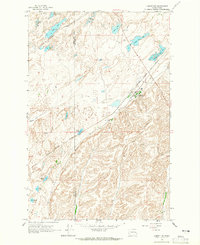 Lamont NW 1964 topographic map thumbnail