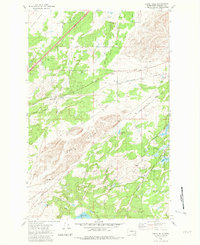Lance Hills 1980 topographic map thumbnail