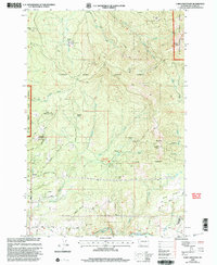 Larch Mountain 2000 topographic map thumbnail