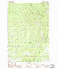 Larch Mtn 1986 topographic map thumbnail