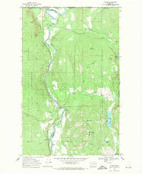 Laurier 1969 topographic map thumbnail