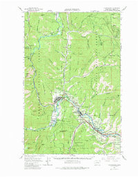 Leavenworth 1964 topographic map thumbnail