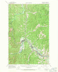 Leavenworth 1964 topographic map thumbnail