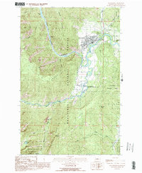 Leavenworth 1989 topographic map thumbnail