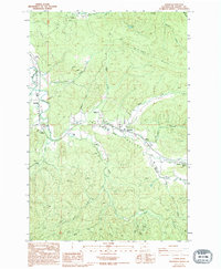 Lebam 1986 topographic map thumbnail