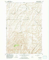 Levey NE 1991 topographic map thumbnail
