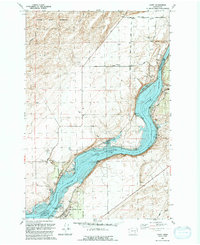 Levey 1991 topographic map thumbnail