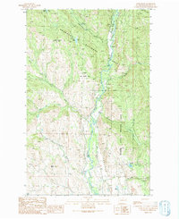 Lewis Butte 1991 topographic map thumbnail