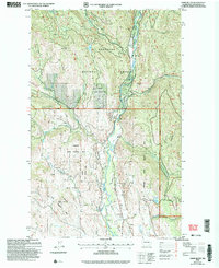Lewis Butte 2002 topographic map thumbnail
