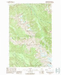 Lime Mountain 1988 topographic map thumbnail