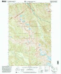Lime Mountain 1999 topographic map thumbnail