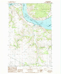 Lincoln 1985 topographic map thumbnail