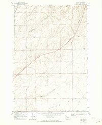 Lind SW 1970 topographic map preview