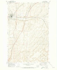 Lind 1970 topographic map thumbnail