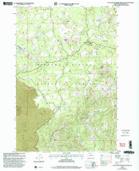 Little Huckleberry Mountain 1998 topographic map preview