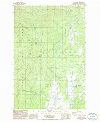 Littlerock 1986 topographic map thumbnail