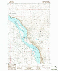 Locke Island 1986 topographic map thumbnail